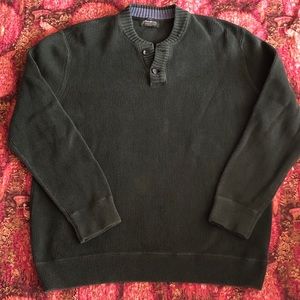 Eddie Bauer Henley Sweater Mens 2XLT